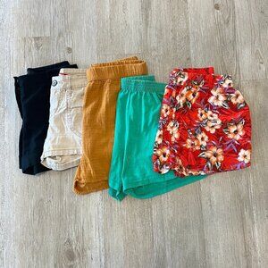 Womens Bundle of 5 Various Shorts - S